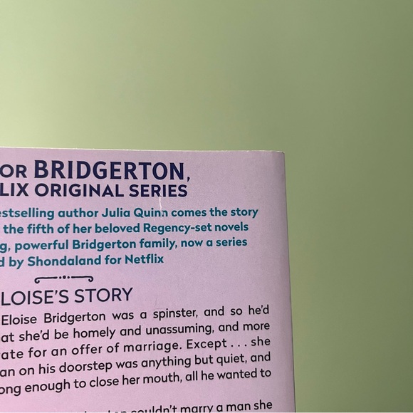 📚 4/25$ 📚 Bridgerton book by julia quinn - Picture 10 of 10